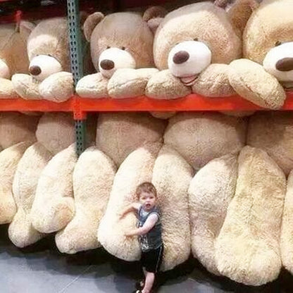 130cm~340CM Giant Big Cute Plush Stuffed Teddy Bear Toy gift (no stuffing )