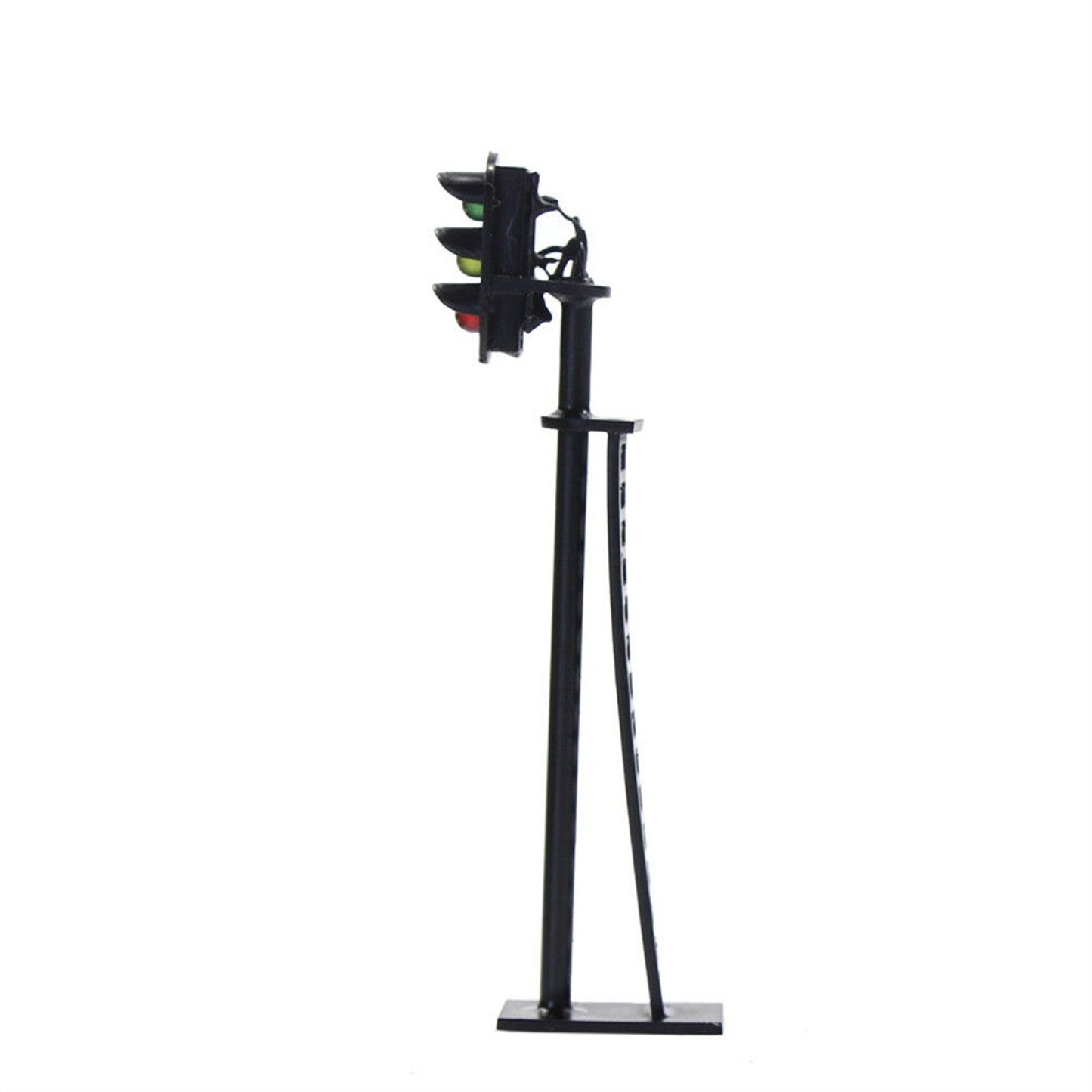 1:87 Scale Signal Traffic Light Model 8.3cm Traffic Light Black Post With Ladder