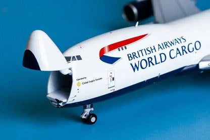 1:400 JC Wings BRITISH AIRWAYS WORLD CARGO BOEING 747-8F Aircraft Diecast Model