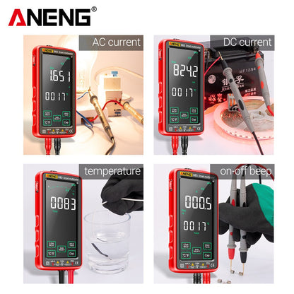 ANENG6000 Counts Multimetro Smart Multimeter Touch Test Rechargeable Multitester
