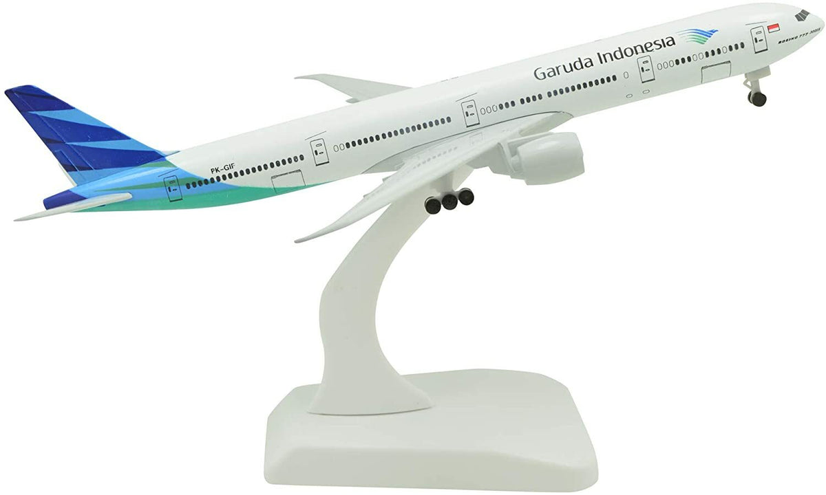 1:400 B777-300ER Garuda Indonesia Airlines Metal Airplane Model Plane
