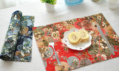 Table Mats Placemat Pads Cloth Meal Pad Japanese Style Sushi Pad Tea Table Matts
