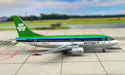 1:400 JC Wings Aer Lingus BOEING 737-500 Passenger Plane Diecast Aircraft Model