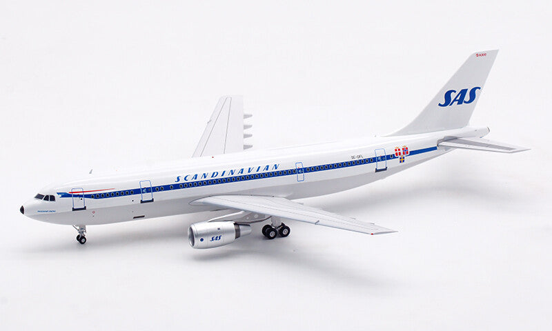 1:200 Inflight SAS Scandinavian Airlines Airbus A300B2 Diecast Aircraft Model