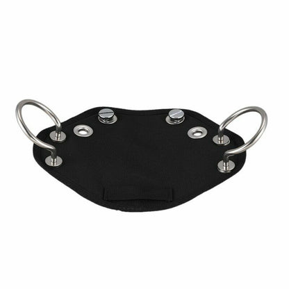 Scuba Diving Sidemount Buttplate BCD Accessories Hanging Board Bolts Nylon Black