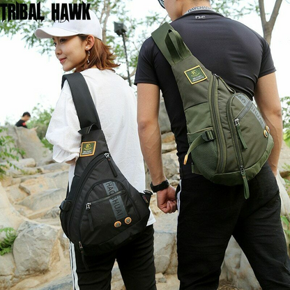 25L Large Shoulder Bag Tactical Chest Bag Military Fishing Sling Backpack