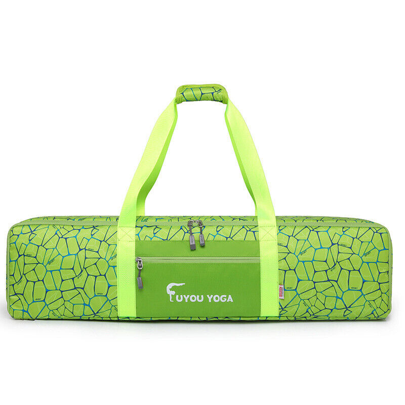Waterproof Print Yoga Mat Storage Bag Portable Handbag Fitness Shoulder Bags