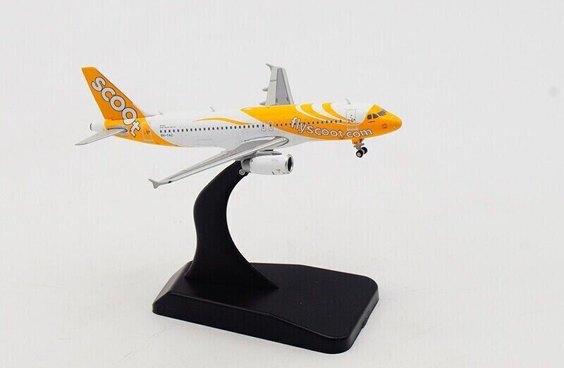1:400 JC WINGS Scoot AIRBUS A320-200 Passenger Airplane Diecast Aircraft Model