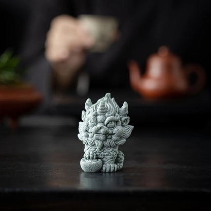 Chinese Tea Pet Ornaments Animal Tea Figurine Decor Sculpture Teaware Accessorie