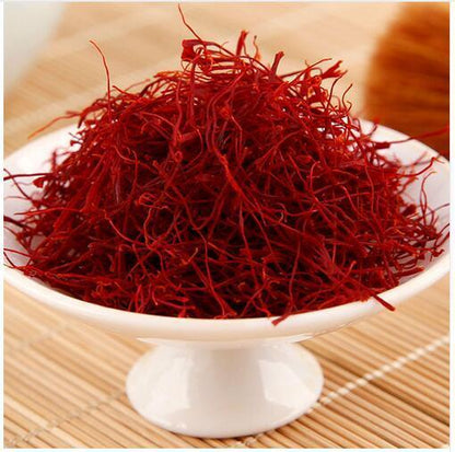 Top Grade Saffron Crocus Stigma Croci Flower Tea 1g to Raise Tonic Made in China