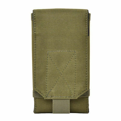 Outdoor Camouflage Bag Phone Holder Waist Belt Case Waterproof Nylon Hunting 9CM