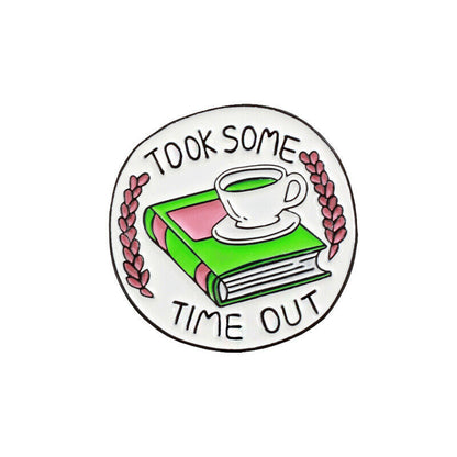 Punk Funny Enamel Brooch Lapel Funny Pin Creative Badge Collar Bag Decor Gi