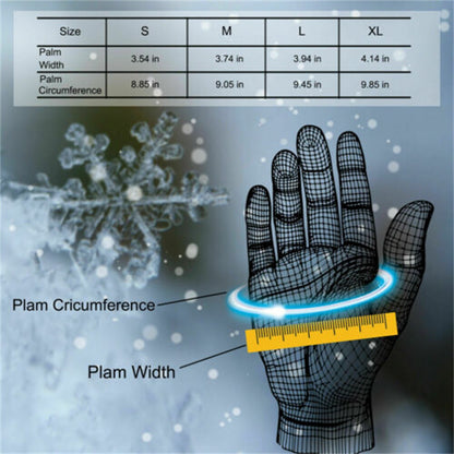 500x Thermal Windproof Waterproof Winter Gloves Touch Screen Warm Mittens Men