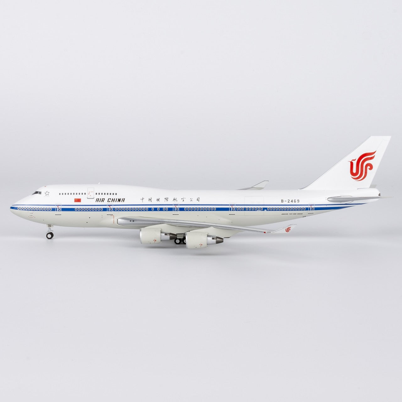 1:400 NGmodels Air China B747-400M B-2469 Passenger Airplane Diecast Plane Model