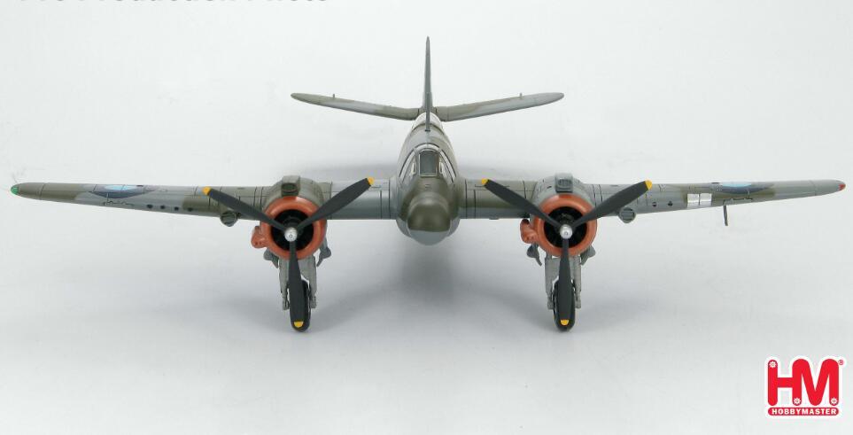 HM Bristol Beaufighter Mk.VIF ND220 No.176 Sqn 1/72 diecast plane model aircraft
