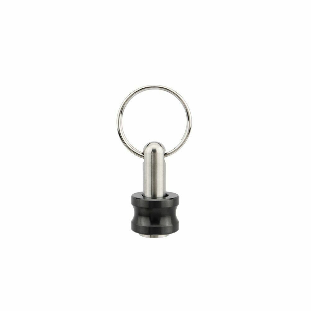 Black Titanium Alloy Knife Beads Paracord Umbrella Rope Thread Zipper Accessorie