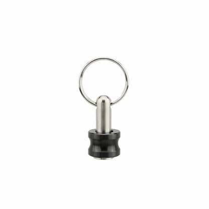 Black Titanium Alloy Knife Beads Paracord Umbrella Rope Thread Zipper Accessorie