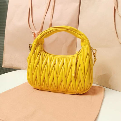 Designer Luxury Handbag Leather Shoulder Bag High-quality Underarm Bag Polyester