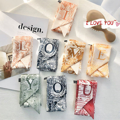 Handbag Handle Ribbon Scarf Band Hair Head Neck Neckerchief Retro Hair Ribbons