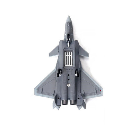 1:144 J-20 Aircraft Model Alloy Simulation Military Fighter Finished Ornaments G