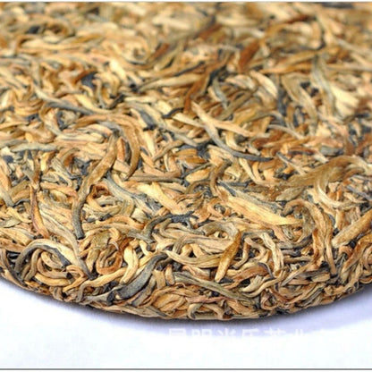 YUPIN Golden Bud Dian Hong Tea Yunnan Dianhong Black Tea Honey Fragrant 357g