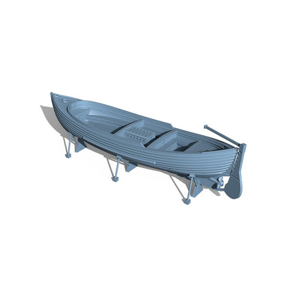 Yao's Studio LYCG350220 1/350 Model Upgrades Parts USS Arizona 20Ft motorboat