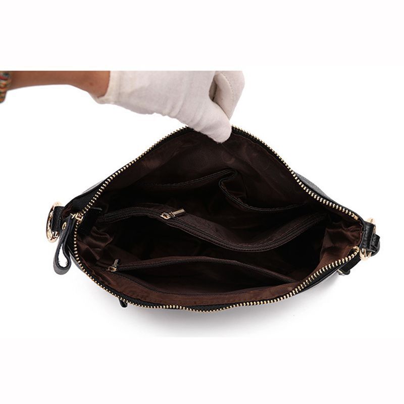 Crossbody Bag Genuine Leather Shoulder Bag Genuine Leather Handbag Real Skin Bag