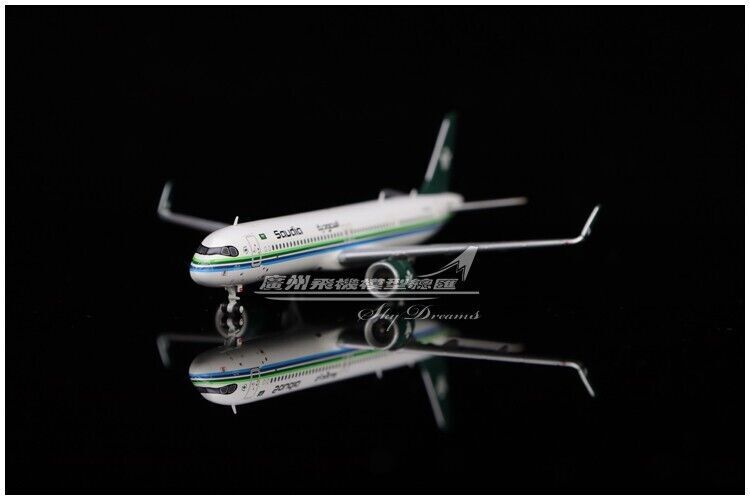 1:400 JC Wings Saudia AIRBUS A321NEO Passenger Airplane Diecast Aircraft Model
