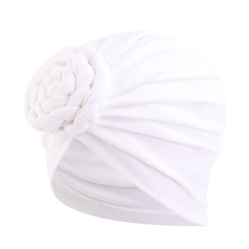 Turban Hat Twist Braid Turban Hat Pan Flower Turban Hat Baotou Hat Ethnic Hat
