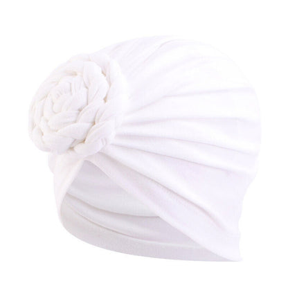 Turban Hat Twist Braid Turban Hat Pan Flower Turban Hat Baotou Hat Ethnic Hat