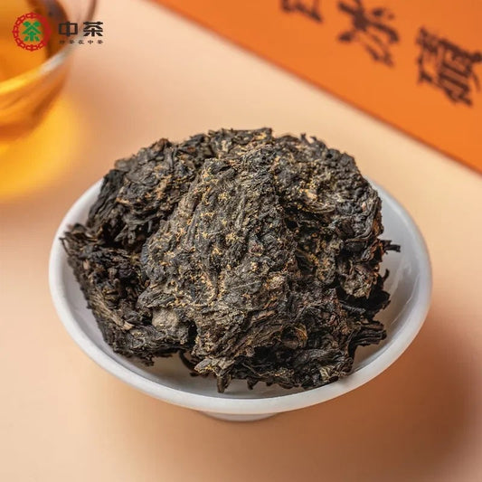 2000g CHINA TEA Anhua Dark Tea Hand-built Fu Brick Yuntai Moraine Black Tea
