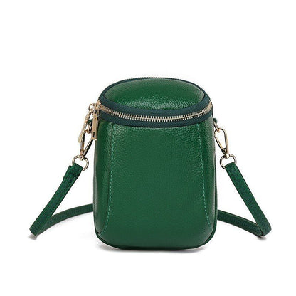 Cow Leather Shoulder Bags Luxury Mobile Phone Bag Handbags Female Messenger Bag