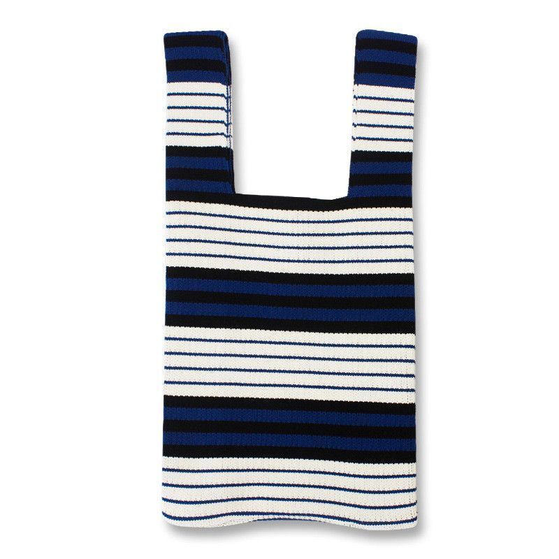 Plaid Twill Shoulder Wrist Underarm Bag Wool Large Retro Tote Handbag Purse 1 PC
