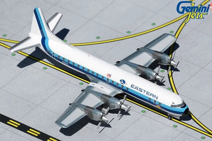 1:400 GeminiJets EASTERN Lockheed L-188 Passenger Airplane Diecast Plane Model