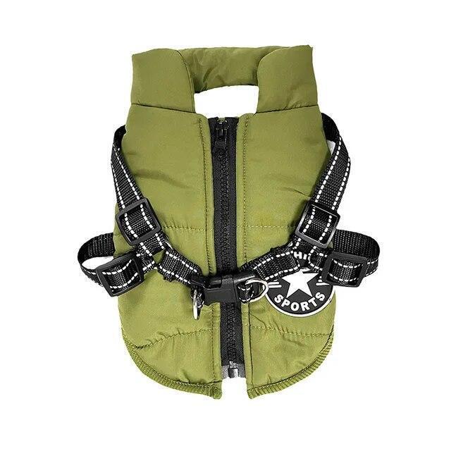 Pet Vest Jacket Warm Puppy Dog Winter Waterproof Clothes Small/Large Padded Coat