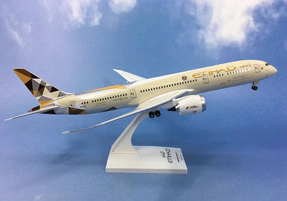 32CM 1:200 Risesoon Etihad Boeing 787-9 Passenger Airplane ABS Plastic Model