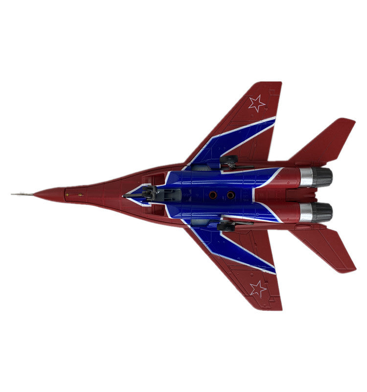 1:72 MIG-29 FIGHTER PERFORMANCE TEAM AIR SHOW Airplane Diecast Aircraft Model