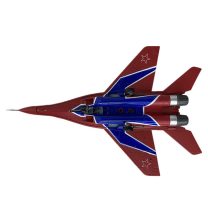 1:72 MIG-29 FIGHTER PERFORMANCE TEAM AIR SHOW Airplane Diecast Aircraft Model
