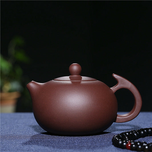 280ml China Yixing Zisha Purple Pottery Tea Pot Pattern Grit Pot Teapot