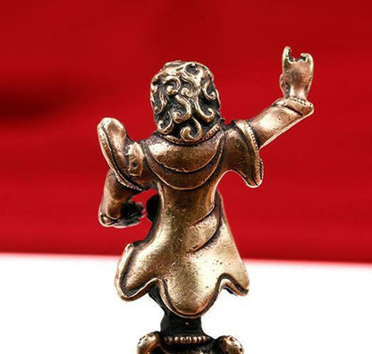Buddhism Pure Copper Phurpa Buddha Dorje Vajra Eliminate Evil Amulet Collection