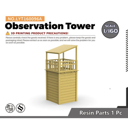 Yao's Studio LYT160096A 1/160 Observation Tower FOR Model Railroads Display