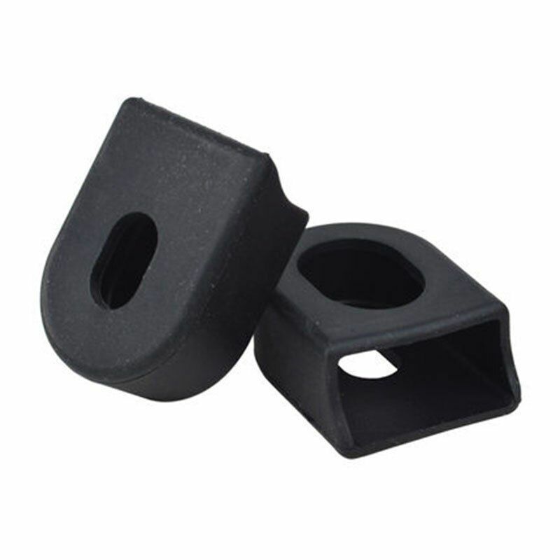 Bike Crank Protector 2Pcs Bicycle Accessories MTB Road Carbon Crankset Silicone