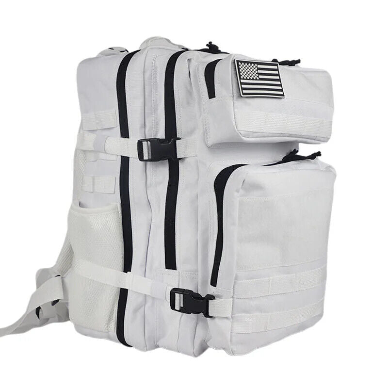 Tactical Backpack Training Gym Bag Hiking Camping Travel Army 3D Trekking