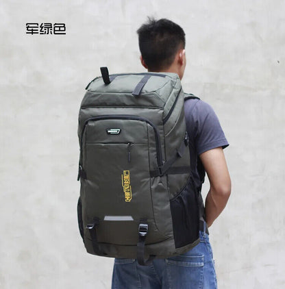 80L 50L Men's Backpack Travel Sports Hiking Backpack School Bag Pack Women