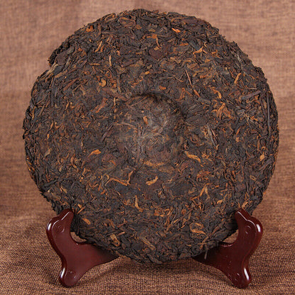 357g High Quality Yunnan Pu'er Black Tea Golden Bud Puerh Tea Cake Healthy