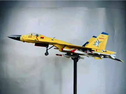1:30 76CM J-15 Shipborne Fighter Airplane Diecast Military Aircraft Plane Model