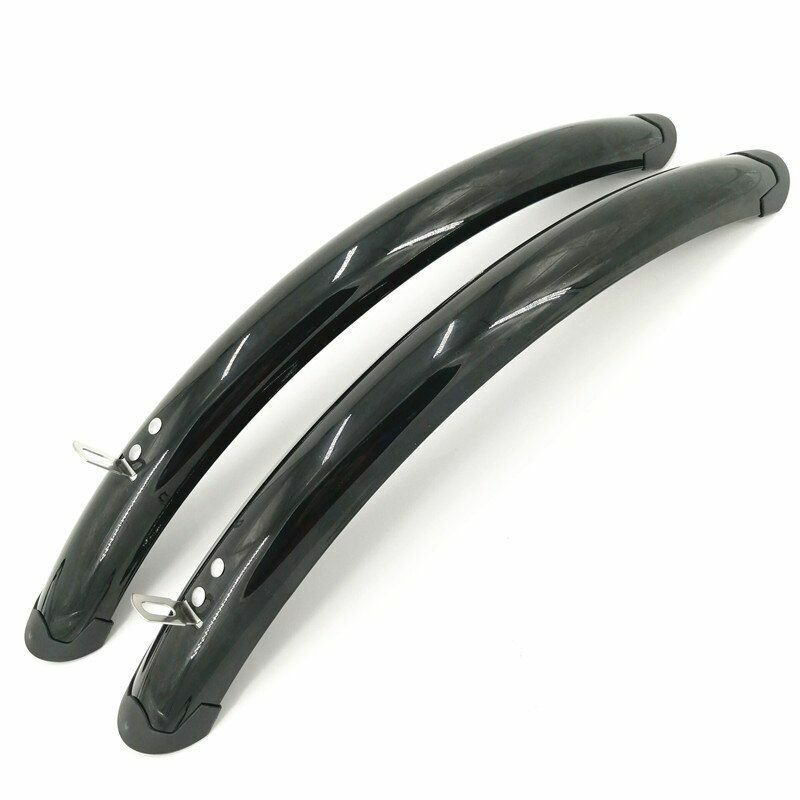 Bicycle Front Rear Fender 700C Road Bike Retro Fixed Gear Parts Aluminum Plastic