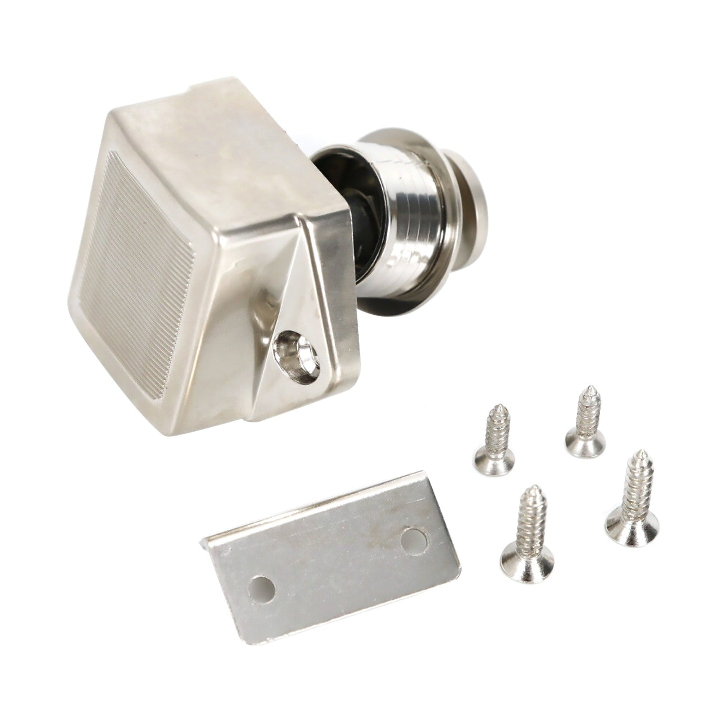 Push Button Catch Pop Up Lock Knob Latch Cupboard Camper RV Caravan Cabinet A