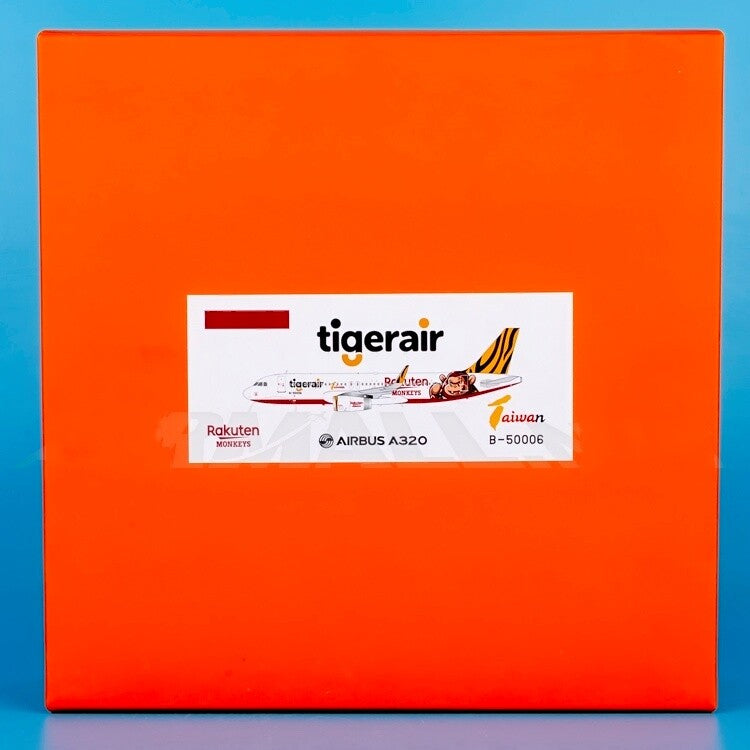 1:200 JC Wings Tigerair Airbus A320 Passenger Airplane Diecast Model