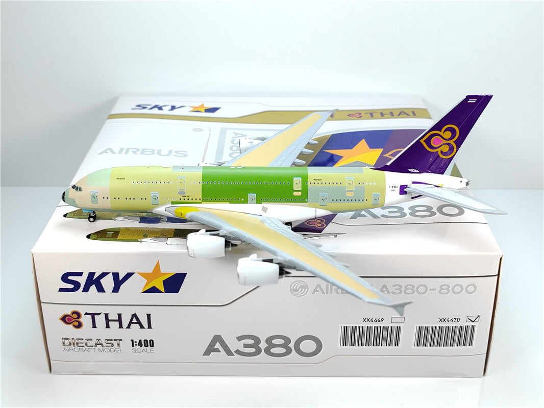 1:400 JC Wings THAI AIRBLUS A380 Passenger Airplane Diecast Aircraft Model